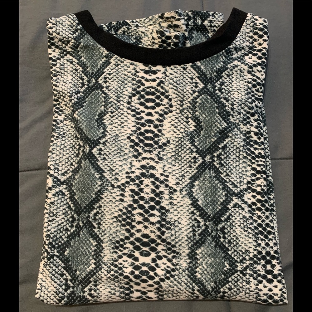 Blooming Jolly animal print shirt -L